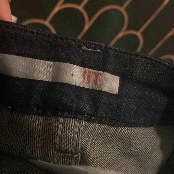 Blue Curvy Stiletto Skinny Jeans by !iT - Picture 7 of 7